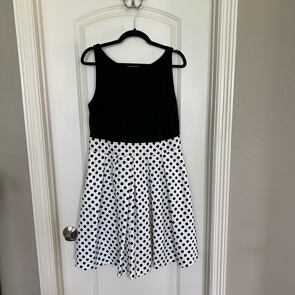 Black and White Dress